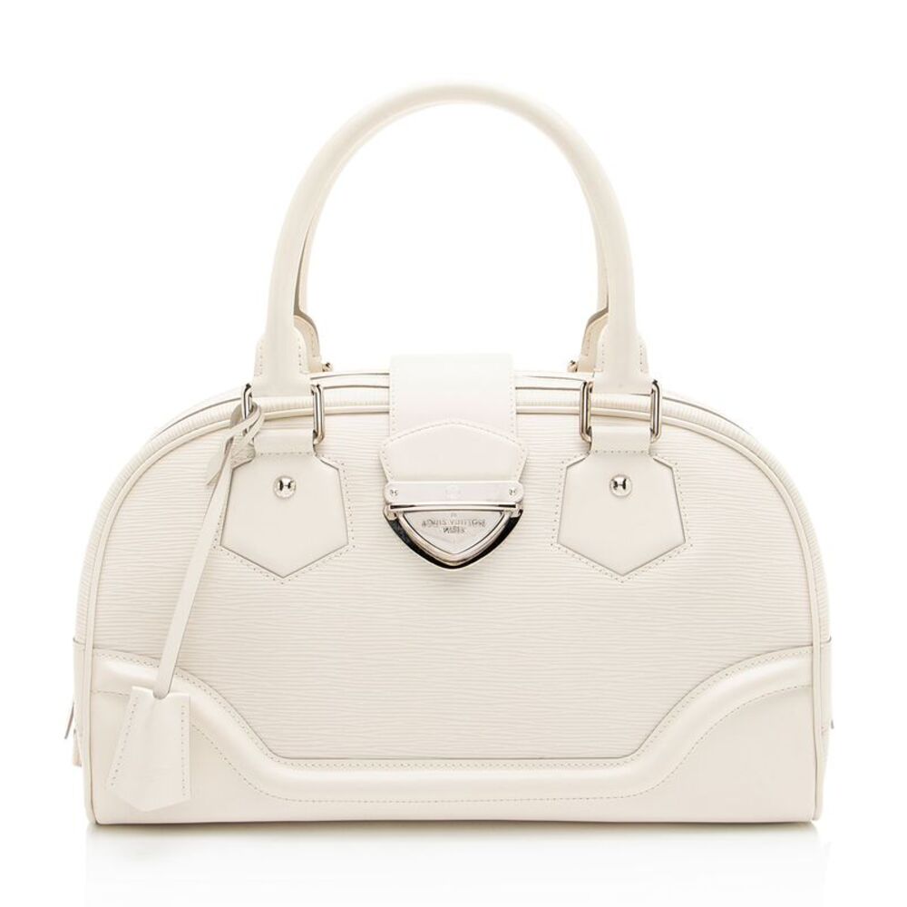 Louis Vuitton Epi Leather Bowling Montaigne GM Satchel